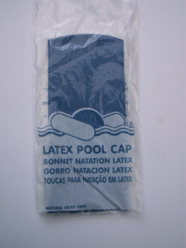 latex swimming pool cap