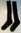 (soc528) Warrior Black football socks large adult size 6-8 BNIP