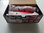 vans red canvas unisex skate  trainers size 1